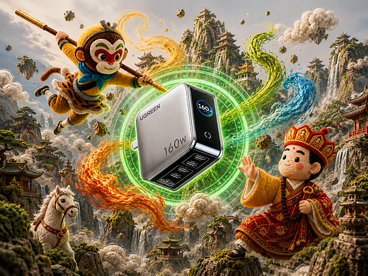 《五行启行》｜UGREEN 160W 西游毛毡微缩广告短片创作
