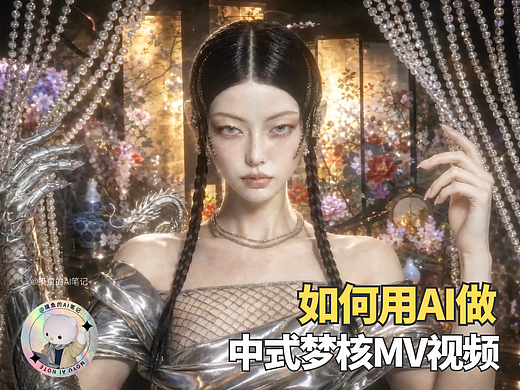 摸鱼AI | 4步学会🔥用AI制作一支中式梦核MV（附教程