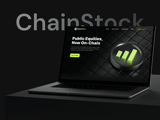 ChainStock — RWA Tokenized Stocks UI/UX Design