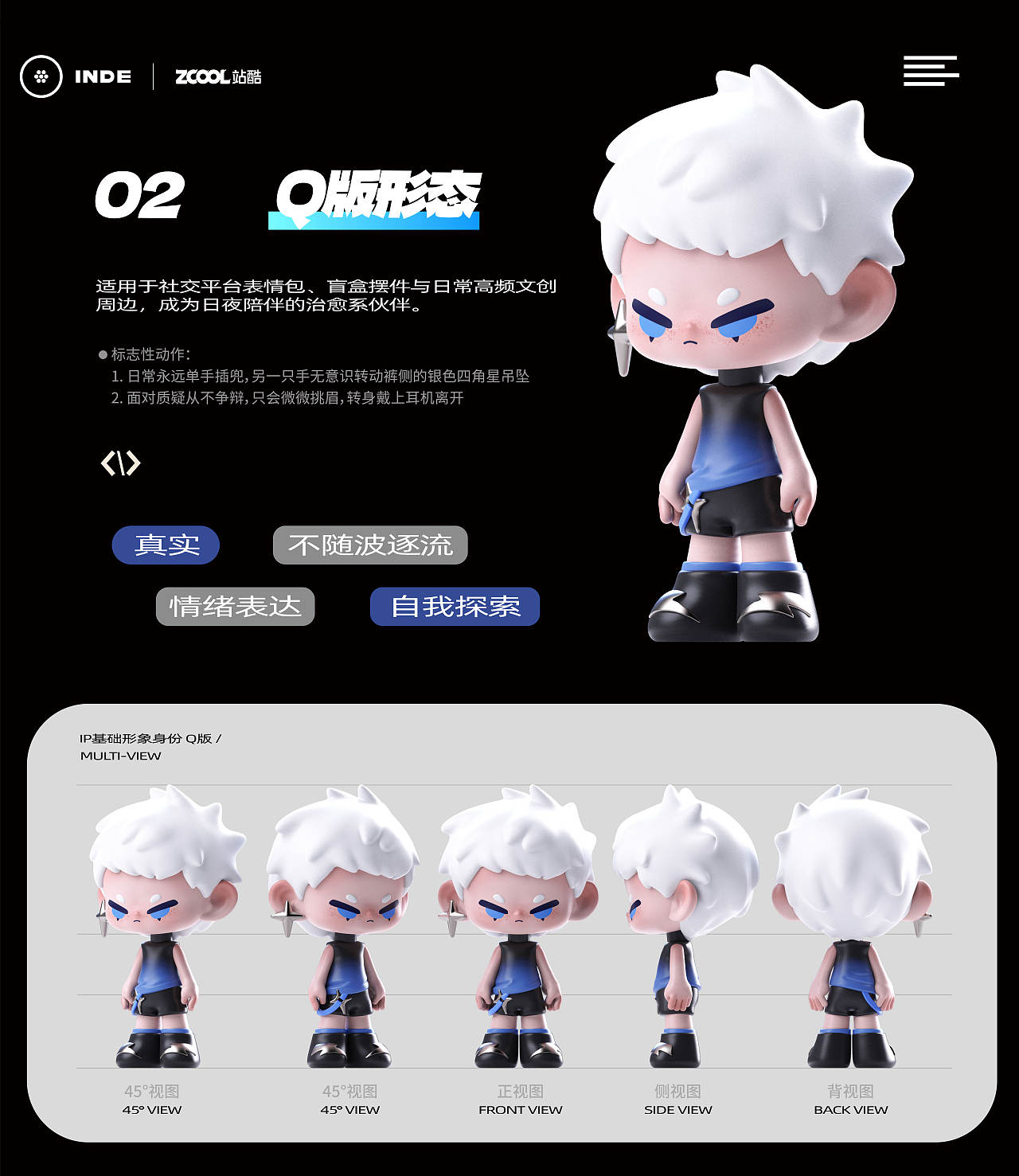 STAR FLASH(星闪)—嘻哈精神IP形象(图ZNDA3MTQ4Mzgw) - 人物/生物 - 站酷设计师建模机器MK原创素材 - 站酷ZCOOL