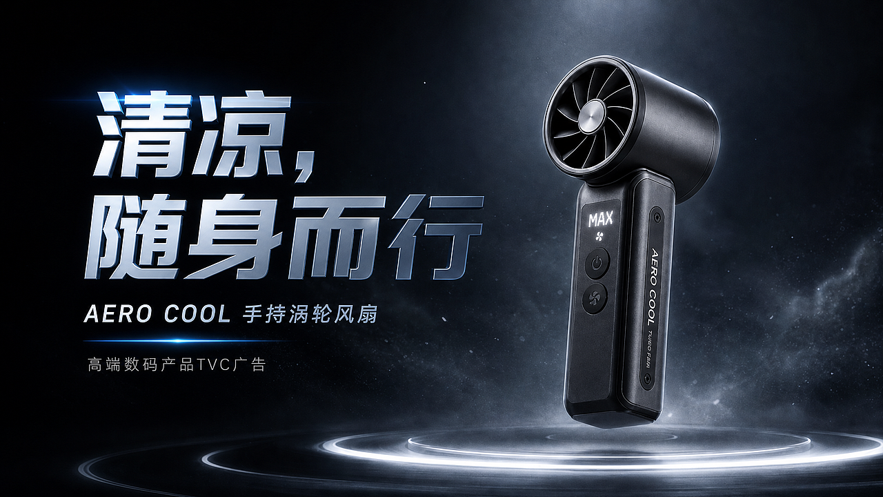 清凉,随身而行丨手持风扇高端数码产品TVC广告(图ZNDA3MTQ4MTU2) - 宣传片 - 站酷设计师像素农夫DESIGN原创素材 - 站酷ZCOOL