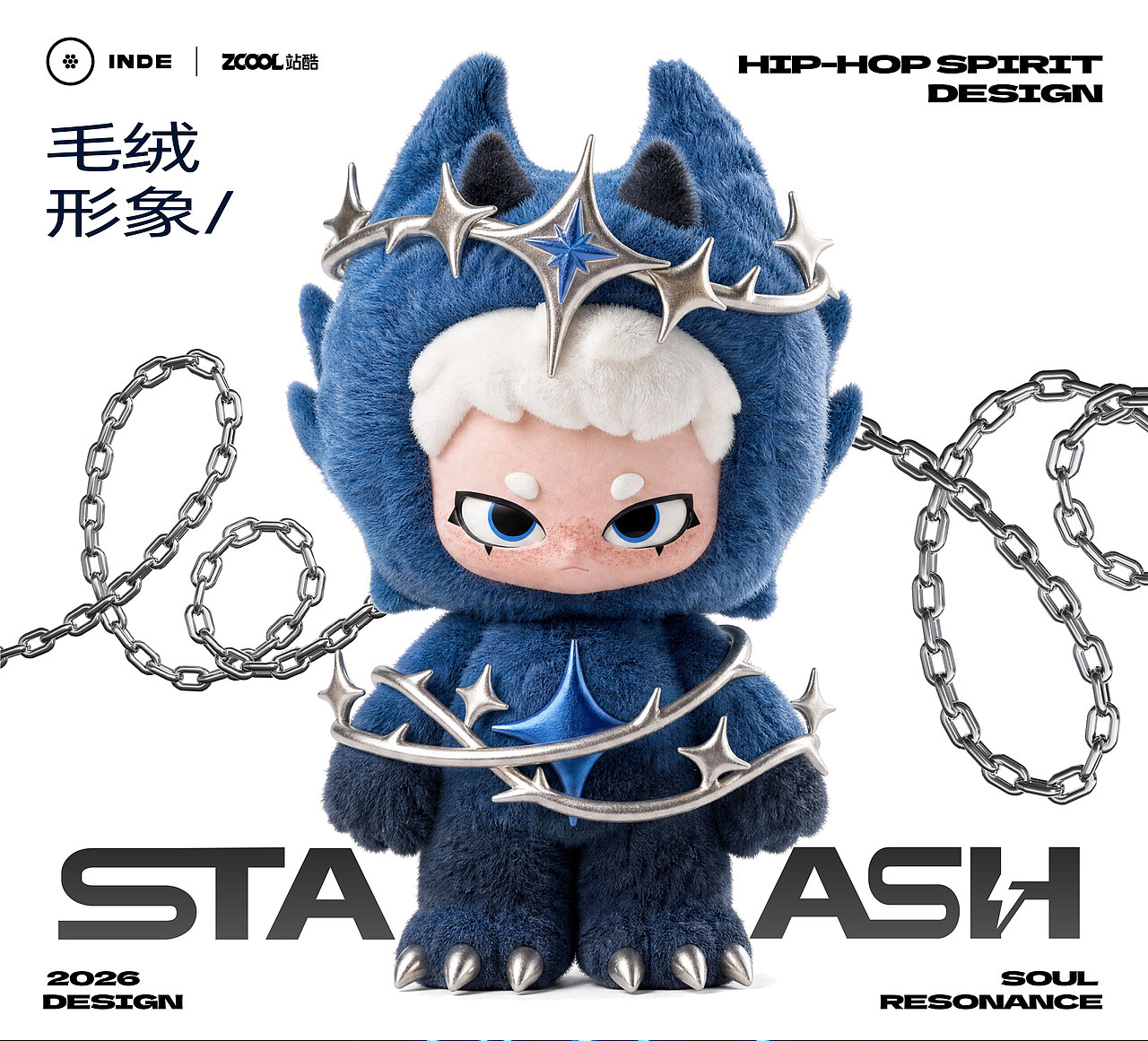 STAR FLASH（星闪）—嘻哈精神IP形象（图ZNDA3MTQ4ODUy） - 人物/生物 - 站酷设计师建模机器MK原创素材 - 站酷ZCOOL