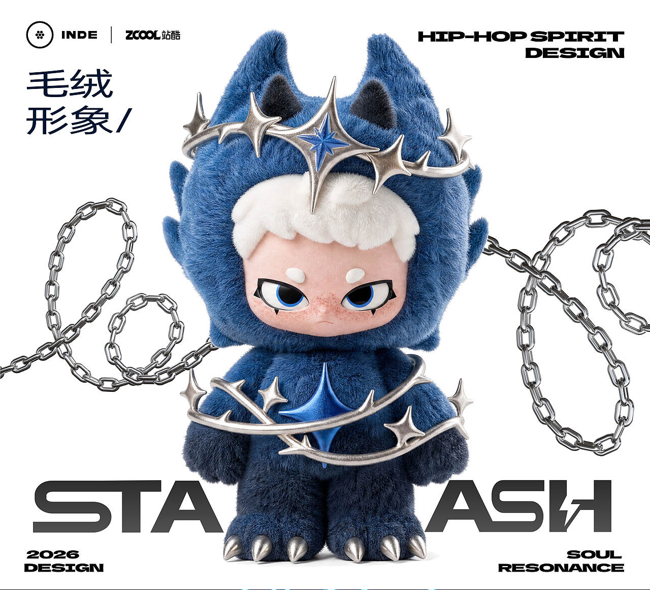 STAR FLASH(星闪)—嘻哈精神IP形象(图ZNDA3MTQ4ODUy) - 人物/生物 - 站酷设计师建模机器MK原创素材 - 站酷ZCOOL