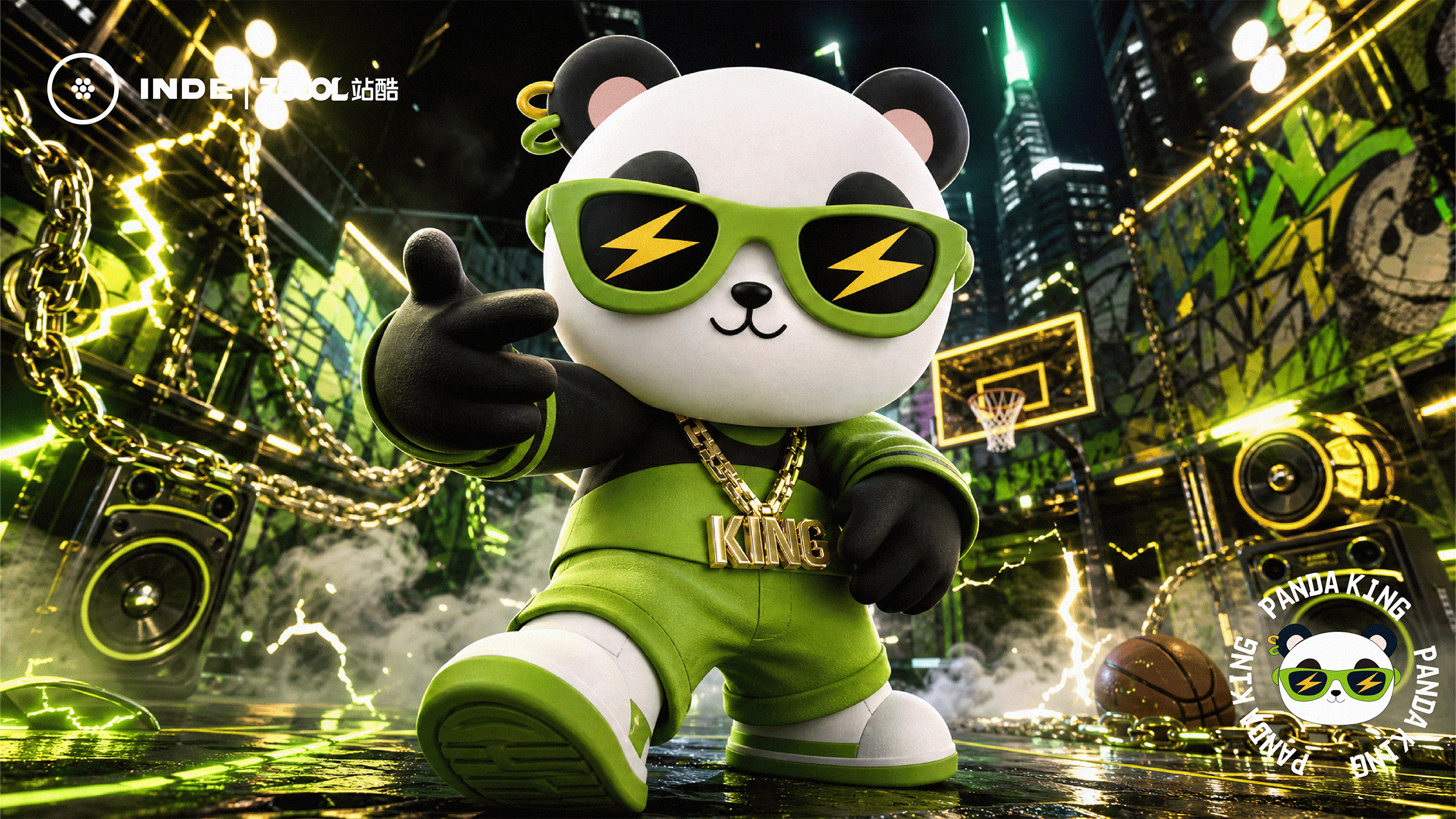 不被定义-潮酷 PANDA KING(图ZNDA3MTQ5MjQ0) - 人物/生物 - 站酷设计师小猪品牌设计原创素材 - 站酷ZCOOL