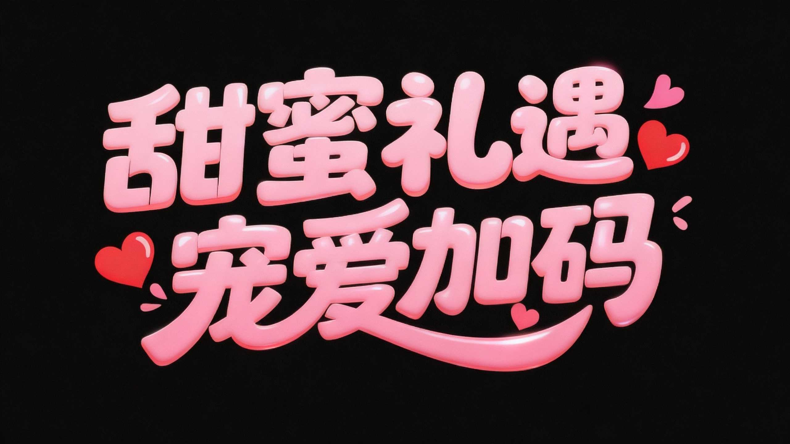 6款高甜浪漫AI字体，一键生成520情人节品牌物料！（图ZMTU2MTM1Mjg=） - 教程 - 站酷设计师设计便利贴原创素材 - 站酷ZCOOL