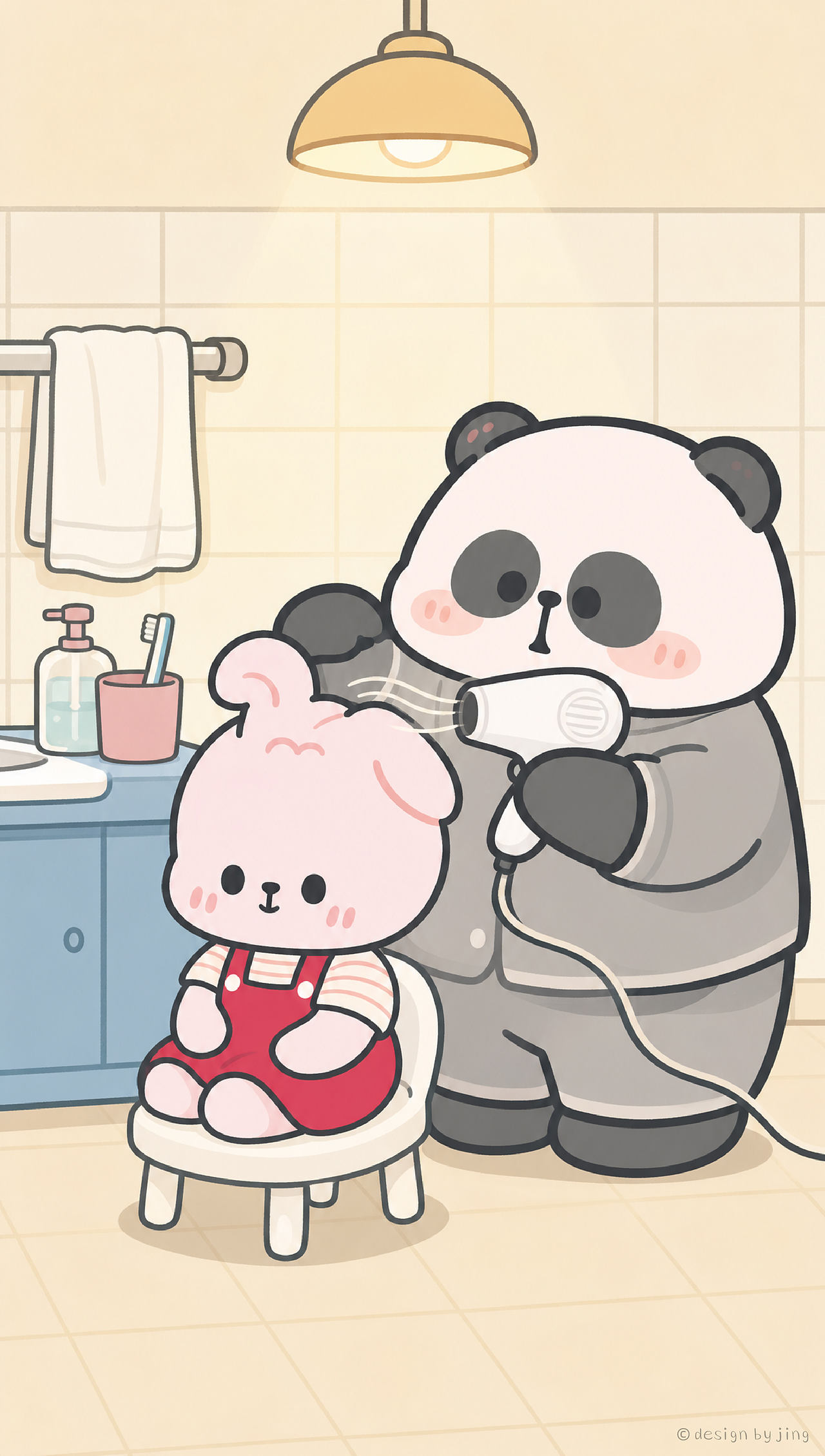 爱意藏烟火，温柔伴朝夕 （ IP插画创作）（图ZNDA3MTc1MTQ0） - 创作习作 - 站酷设计师海盐贝贝小屋原创素材 - 站酷ZCOOL