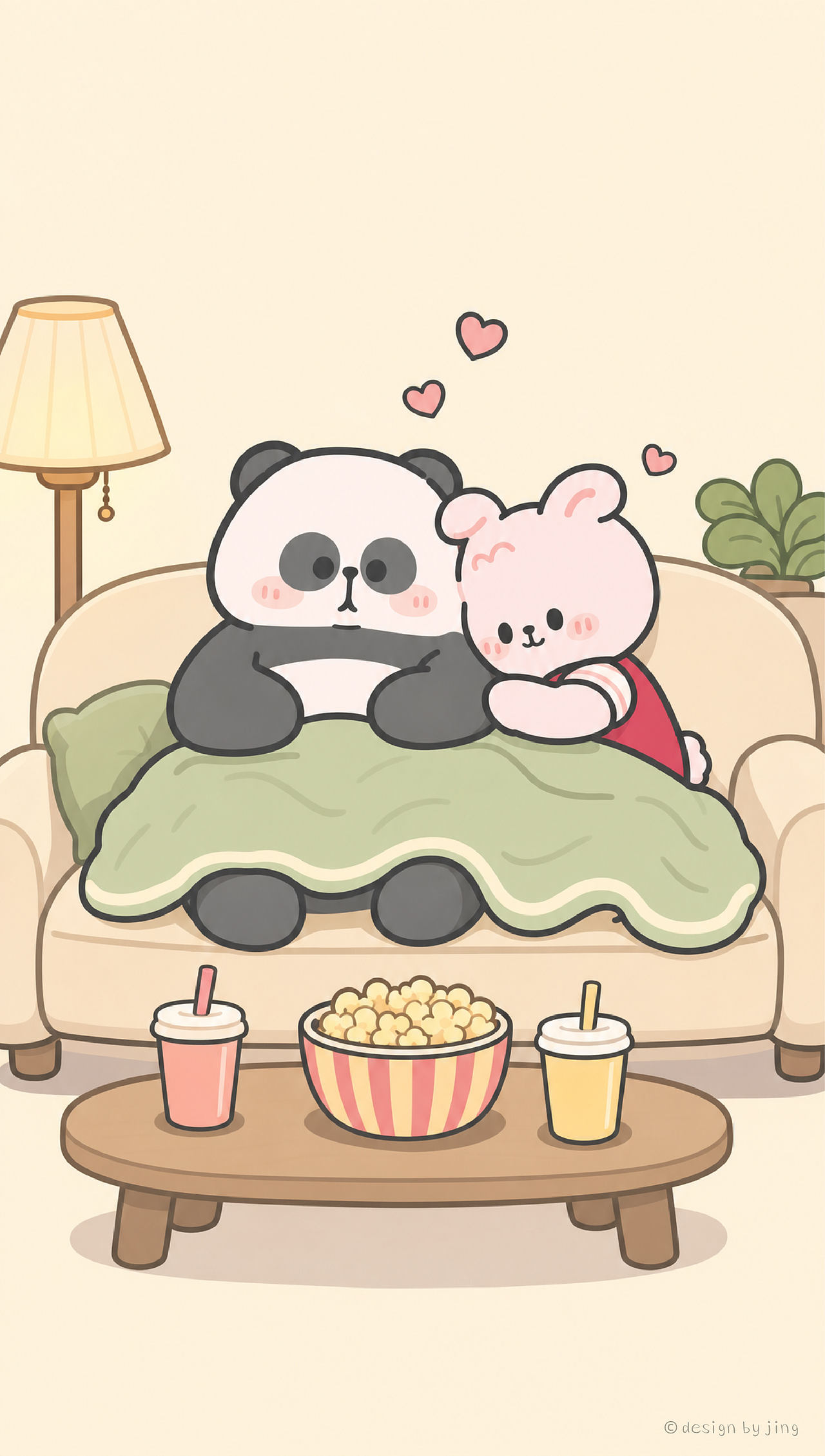 爱意藏烟火，温柔伴朝夕 （ IP插画创作）（图ZNDA3MTc1MTUy） - 创作习作 - 站酷设计师海盐贝贝小屋原创素材 - 站酷ZCOOL
