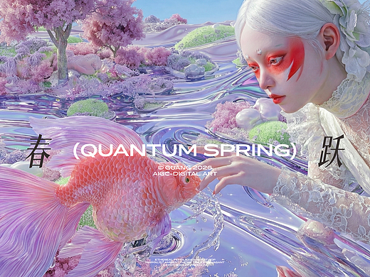 AIGCMV-《春跃》QUANTUM SPRING