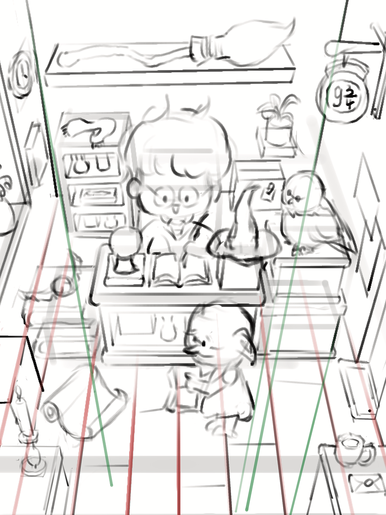 魔法小屋场景（图ZNDA3MTkxNDgw） - 创作习作 - 站酷设计师进阶的青小争原创素材 - 站酷ZCOOL