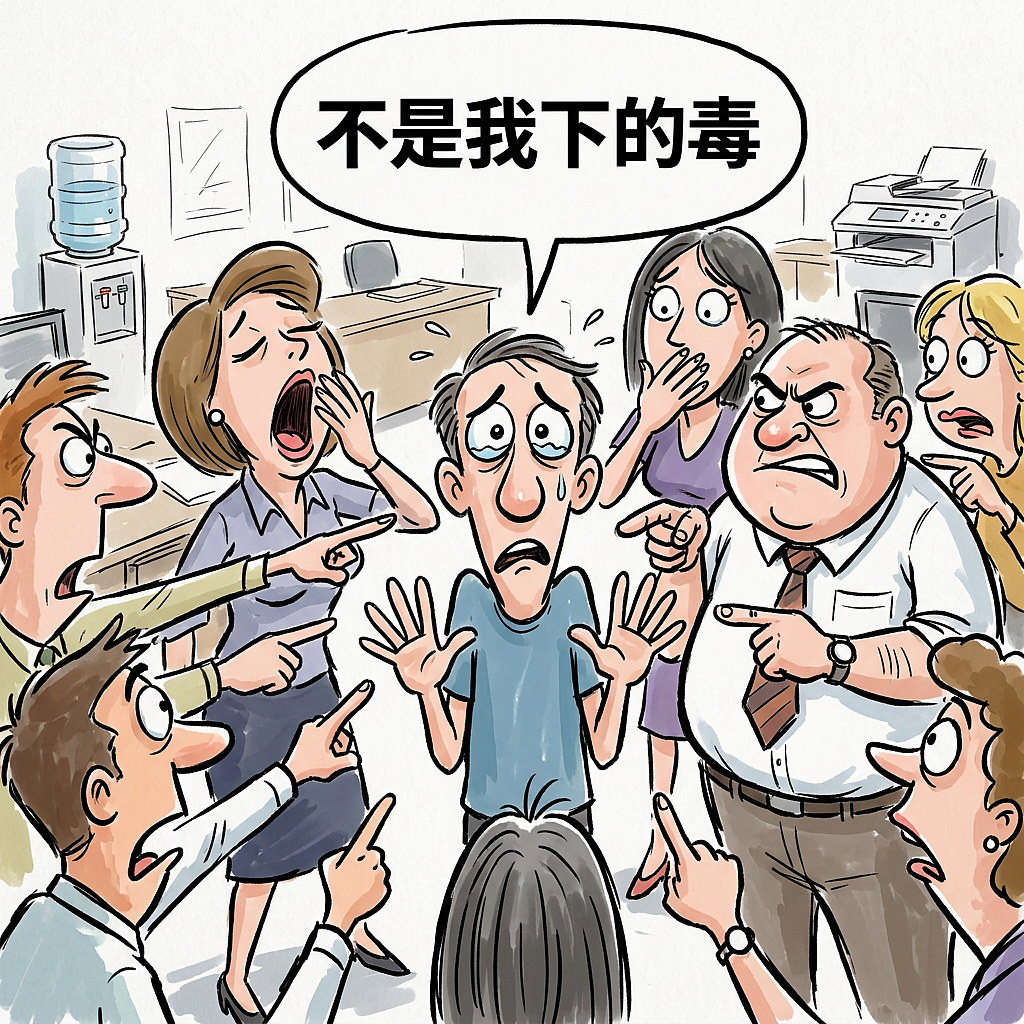 为什么你一打哈欠，全办公室像被下了咒？（图ZNDA3MTk1ODY4） - 中/长篇漫画 - 站酷设计师huashuoshi原创素材 - 站酷ZCOOL