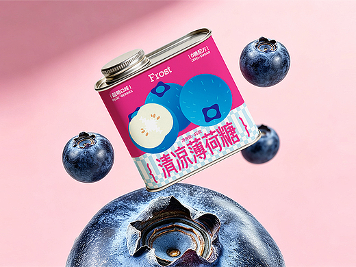 原创设计|FROST 果味薄荷糖系列包装