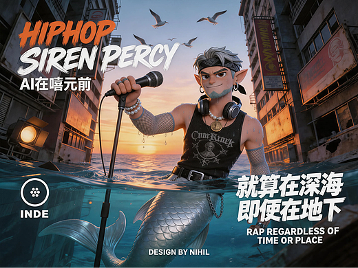 塞壬Percy嘻哈精神IP
