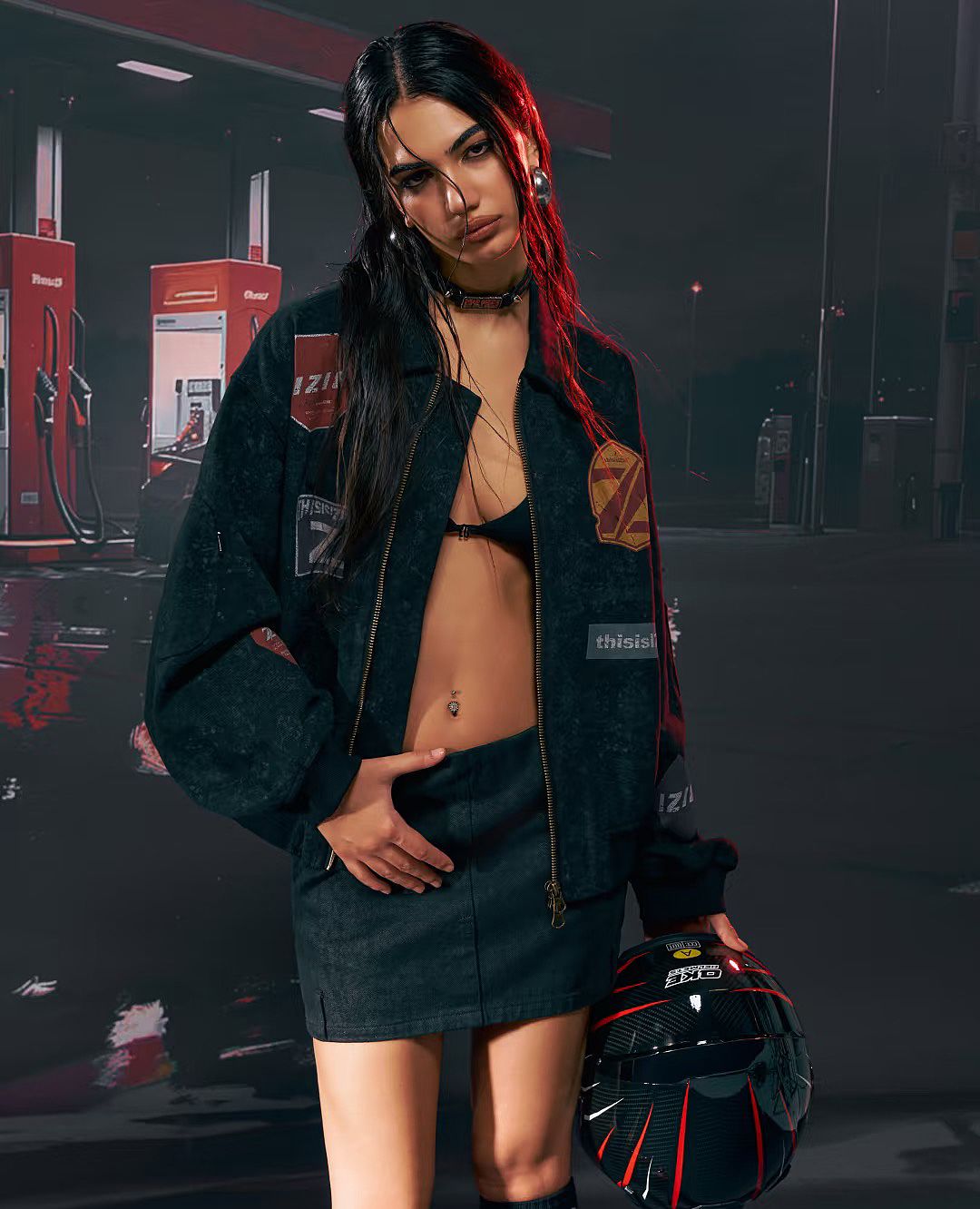 广深潮牌女模（图ZNDA3MjcyOTg0） - 人像摄影 - 站酷设计师SKYmodels原创素材 - 站酷ZCOOL