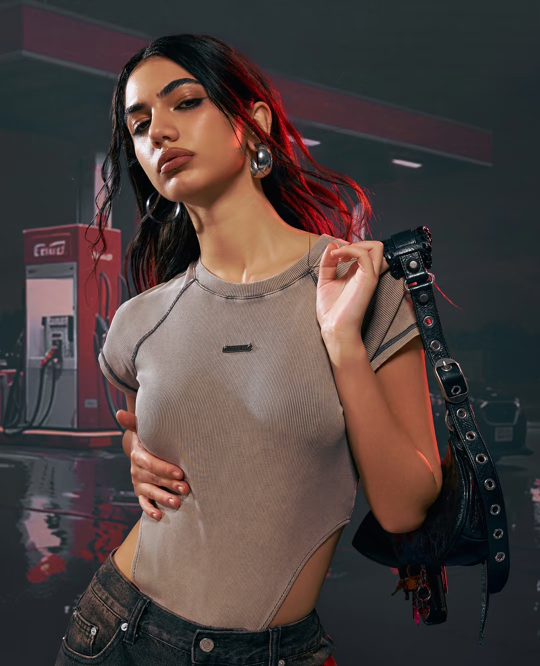 广深潮牌女模（图ZNDA3MjcyOTgw） - 人像摄影 - 站酷设计师SKYmodels原创素材 - 站酷ZCOOL