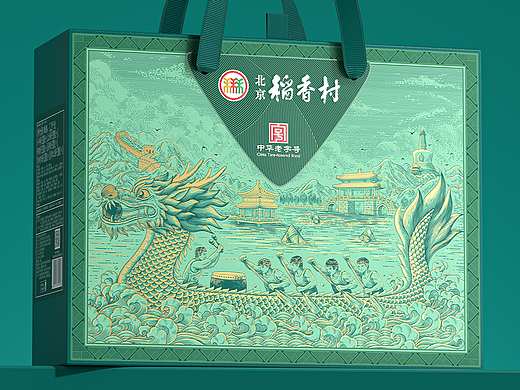 北京稻香村・北京礼粽｜插画包装设计