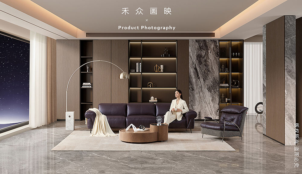 顾家家居 KUKA || 沙发组合（图ZNDA3MjgwMzY0） - 产品摄影 - 站酷设计师禾众画映原创素材 - 站酷ZCOOL