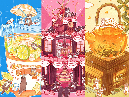 一食一世界｜插画