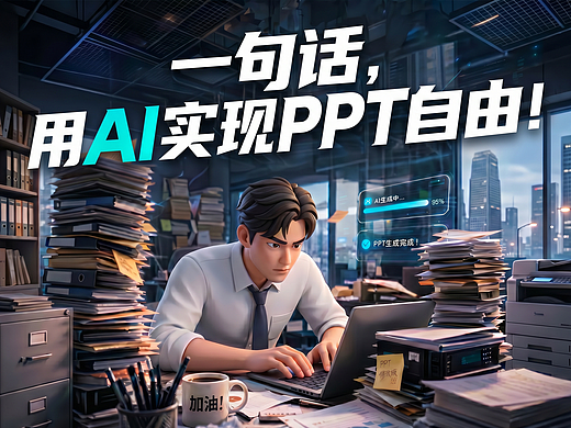 一句话用AI实现PPT自由