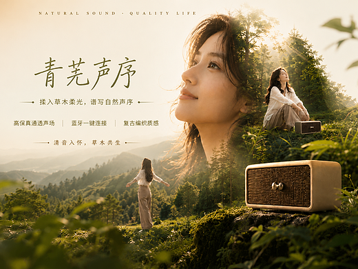 清砚音响TCV广告全案设计｜砚藏清音 治愈日常方寸时光