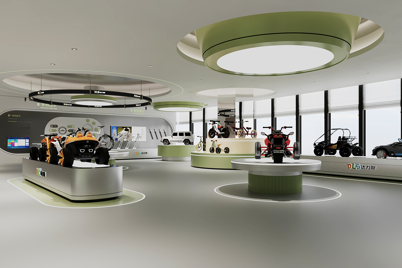 展厅空间（图ZNDA3MzQyMTky） - 展陈设计 - 站酷设计师QlHudesign原创素材 - 站酷ZCOOL