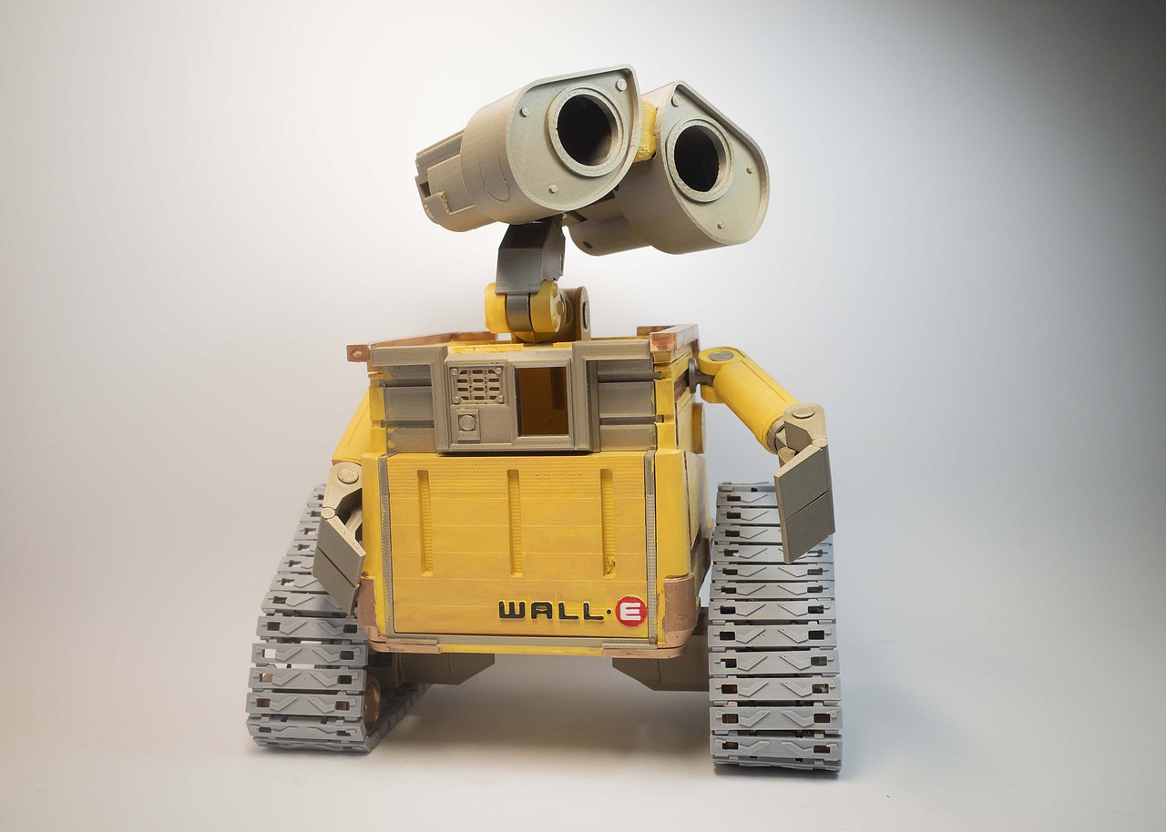 瓦力机器人 手办 拼装玩具 A1mini可打印 WALL-E Robot（图ZNDA3MzUwNjUy） - 手办/模玩 - 站酷设计师会打酱油的酱油原创素材 - 站酷ZCOOL