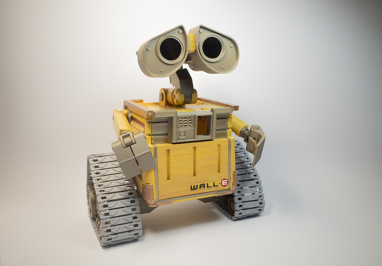 瓦力机器人 手办 拼装玩具 A1mini可打印 WALL-E Robot（图ZNDA3MzUwNjgw） - 手办/模玩 - 站酷设计师会打酱油的酱油原创素材 - 站酷ZCOOL