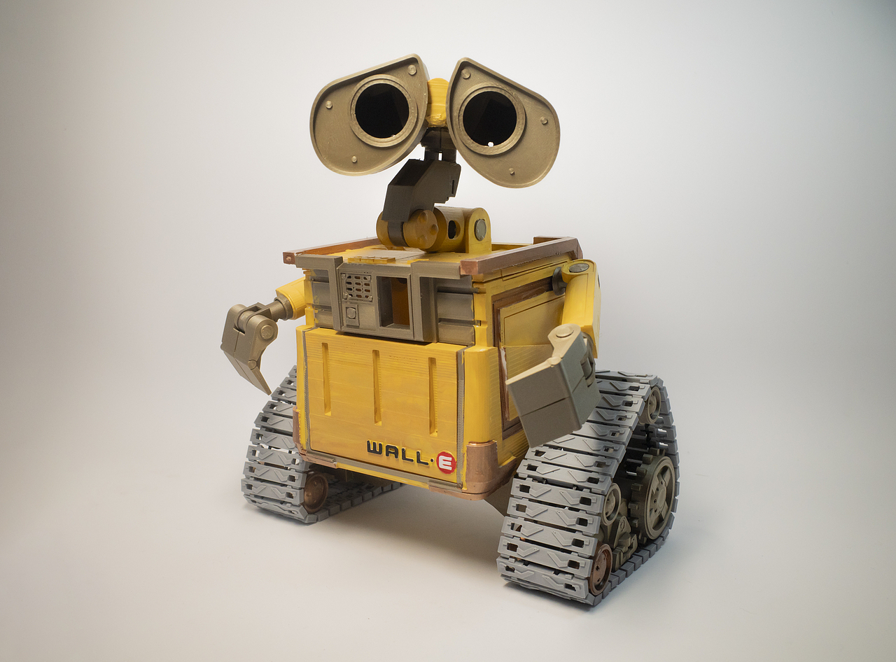 瓦力机器人 手办 拼装玩具 A1mini可打印 WALL-E Robot（图ZNDA3MzUwNzAw） - 手办/模玩 - 站酷设计师会打酱油的酱油原创素材 - 站酷ZCOOL