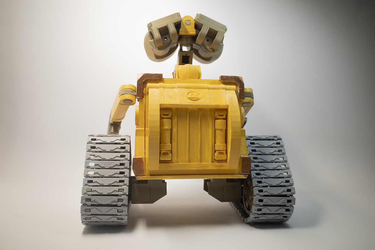 瓦力机器人 手办 拼装玩具 A1mini可打印 WALL-E Robot（图ZNDA3MzUwNjky） - 手办/模玩 - 站酷设计师会打酱油的酱油原创素材 - 站酷ZCOOL