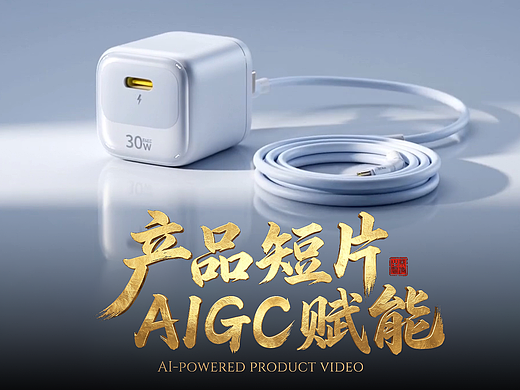 AIGC赋能充电器数据线（附提示词）