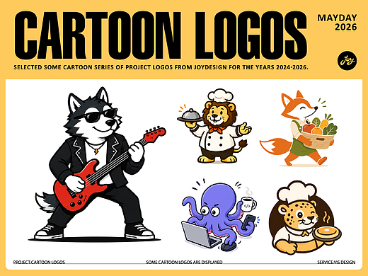 CARTOON LOGOS DESIGN 03