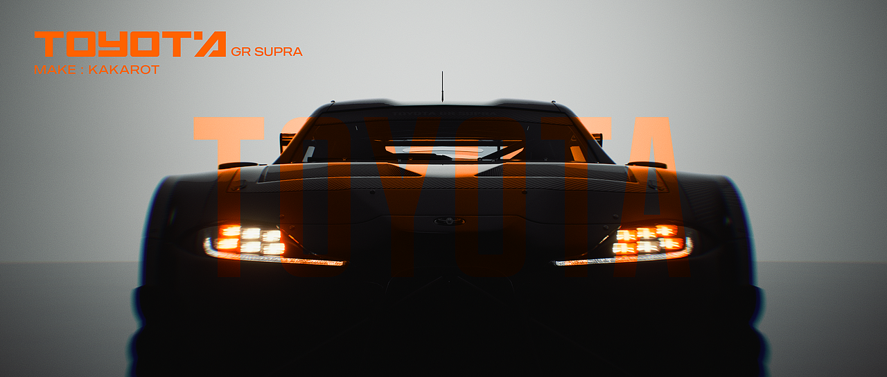 TOYOTA GR Supra（图ZNDA3Mzc3OTMy） - 机械/交通 - 站酷设计师KakarotSJ原创素材 - 站酷ZCOOL