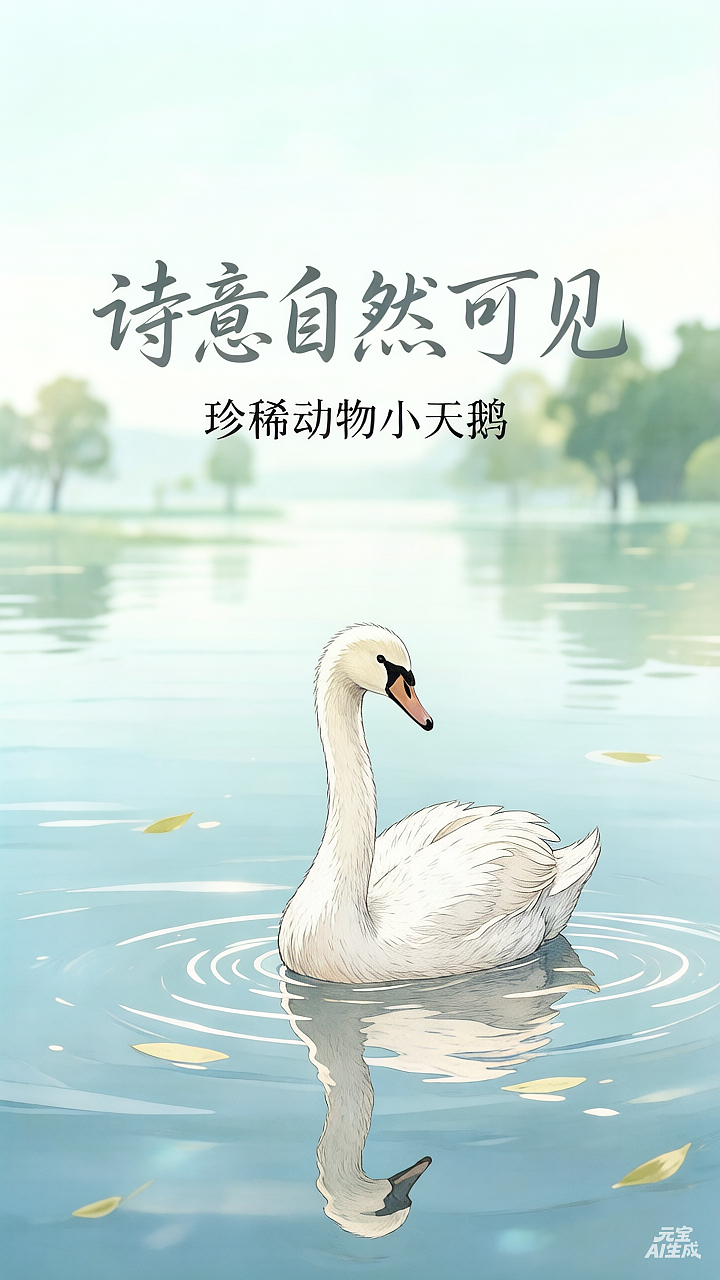 小天鹅插画（图ZNDA3Mzc5Mjky） - 艺术插画 - 站酷设计师柠昭视觉原创素材 - 站酷ZCOOL