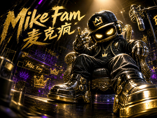 “麦克疯”Mike Fam --- 嘻哈IP设计,产品周边(个人主页-ZNzM2NTMxNjA=) - 人物/生物 - 站酷设计师artanisterry原创素材 - 站酷ZCOOL