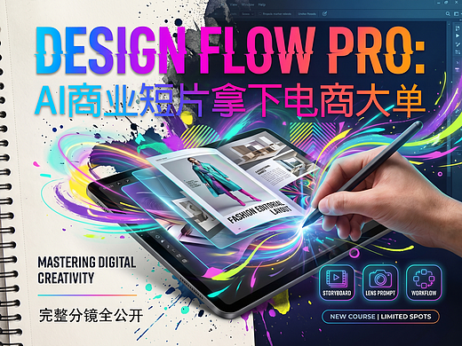 AI商业短片拿下电商大单 | 完整分镜Lens Prompt全公开