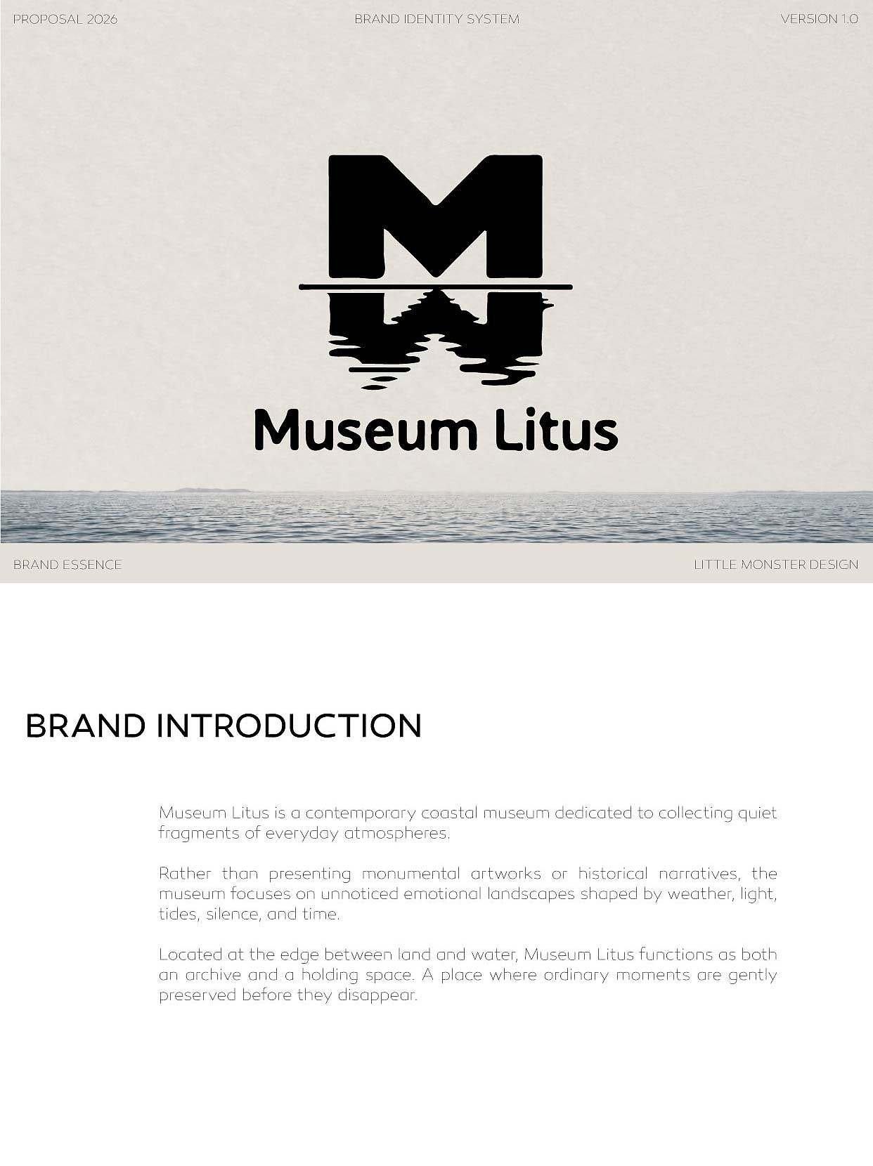 Museum Litus | Brand Design(图ZNDA3NDEwODg0) - AI作品 - 站酷设计师mumu未来小怪兽原创素材 - 站酷ZCOOL