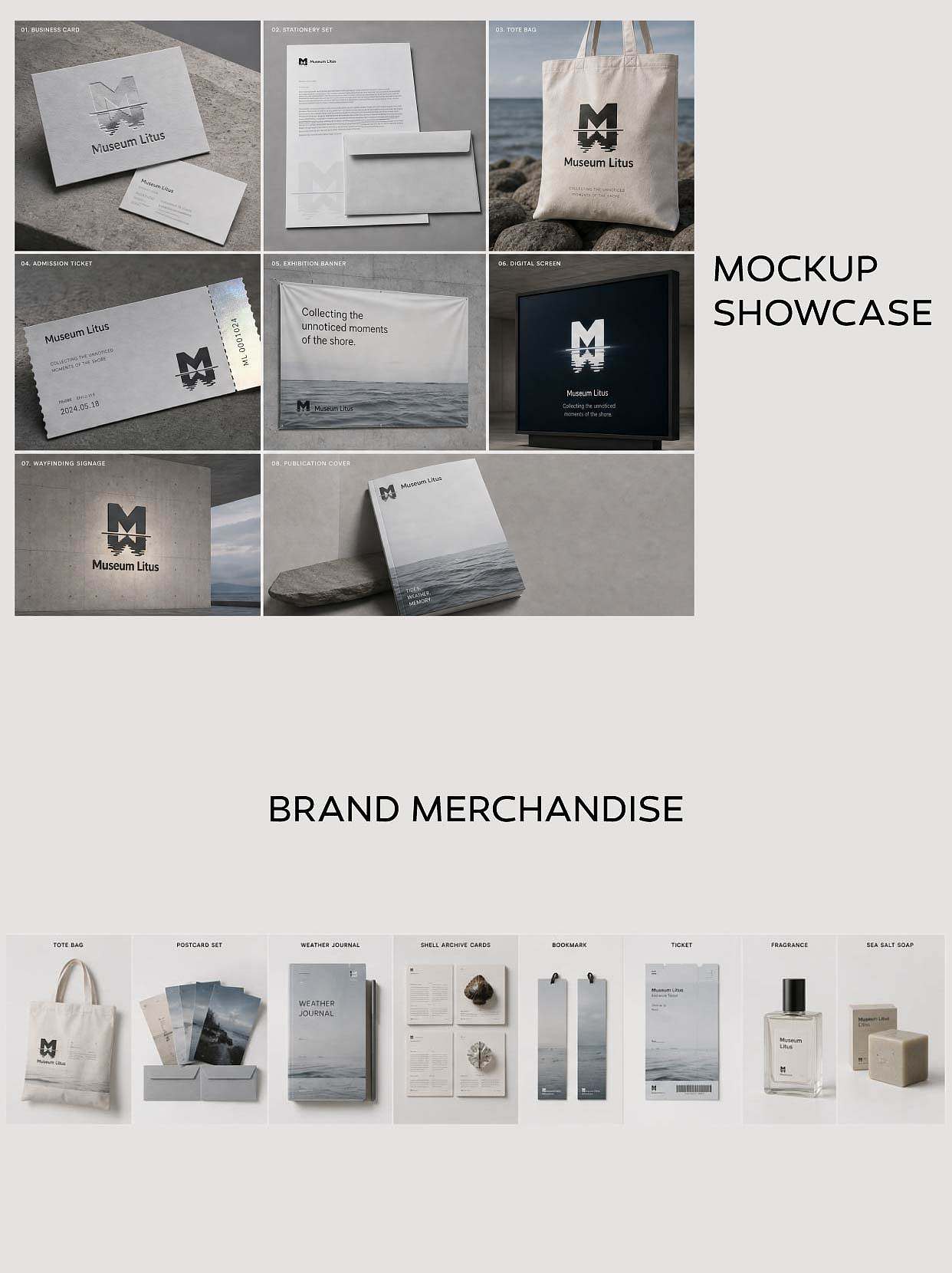 Museum Litus | Brand Design(图ZNDA3NDEwOTk2) - AI作品 - 站酷设计师mumu未来小怪兽原创素材 - 站酷ZCOOL