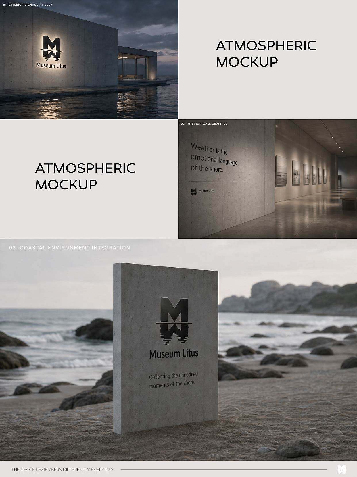 Museum Litus | Brand Design(图ZNDA3NDExMDAw) - AI作品 - 站酷设计师mumu未来小怪兽原创素材 - 站酷ZCOOL