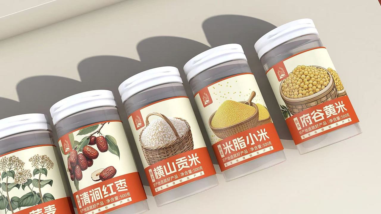 塬上清涧陕北八大宝包装设计(图ZNDA3NDIxNjcy) - 包装 - 站酷设计师西安前道品牌策划原创素材 - 站酷ZCOOL