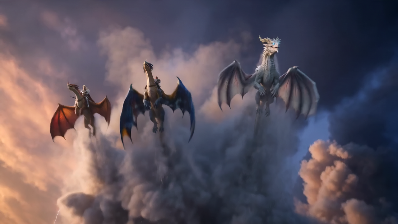【Rise Of dragons】Ai版PV（图ZNDA3NDI0ODI0） - AI作品 - 站酷设计师想飞的石子原创素材 - 站酷ZCOOL