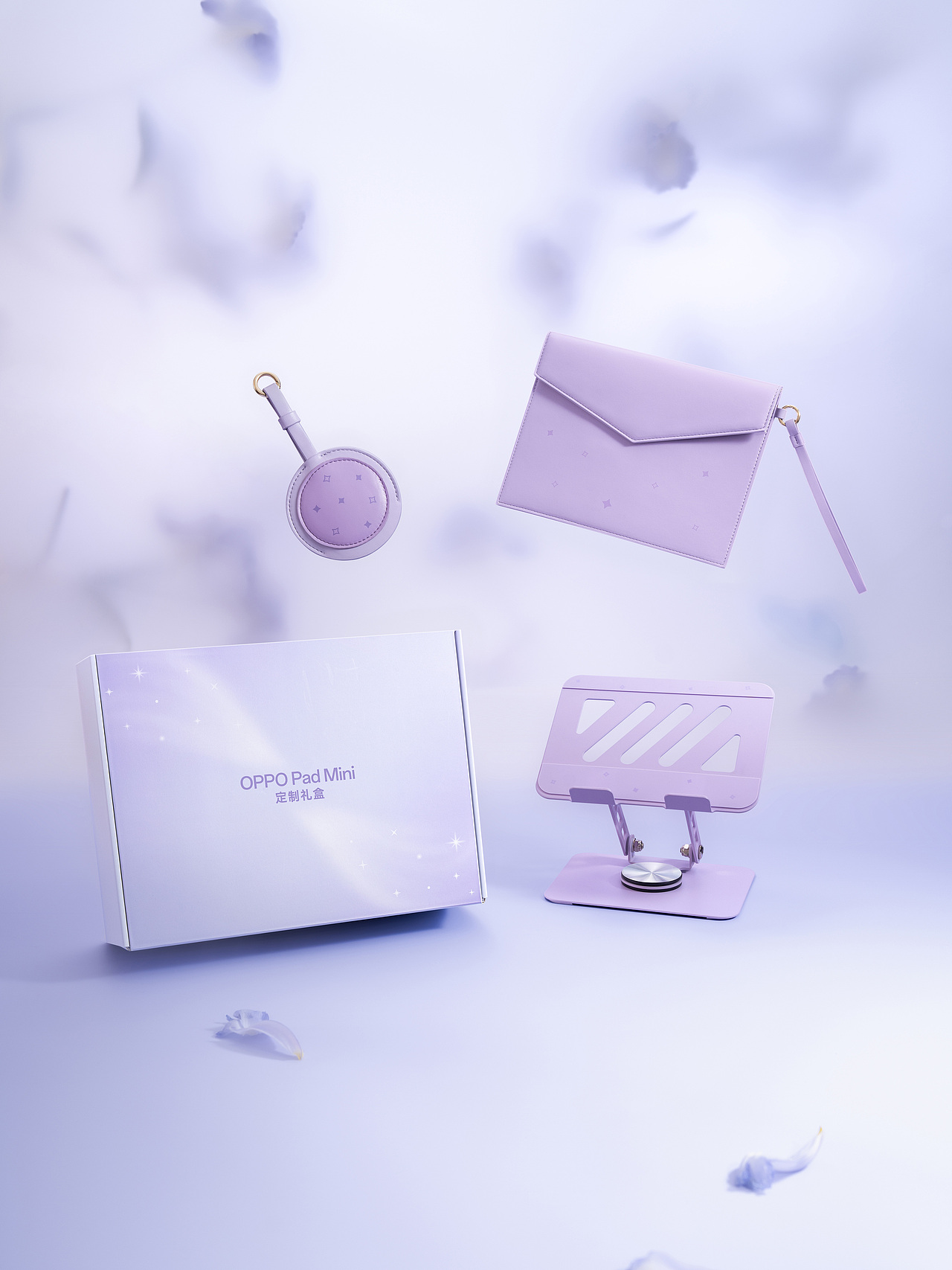 OPPO Pad Mini莫奈礼盒｜产品摄影（图ZNDA3NDI3NjE2） - 产品摄影 - 站酷设计师呀是鸭哥啊原创素材 - 站酷ZCOOL