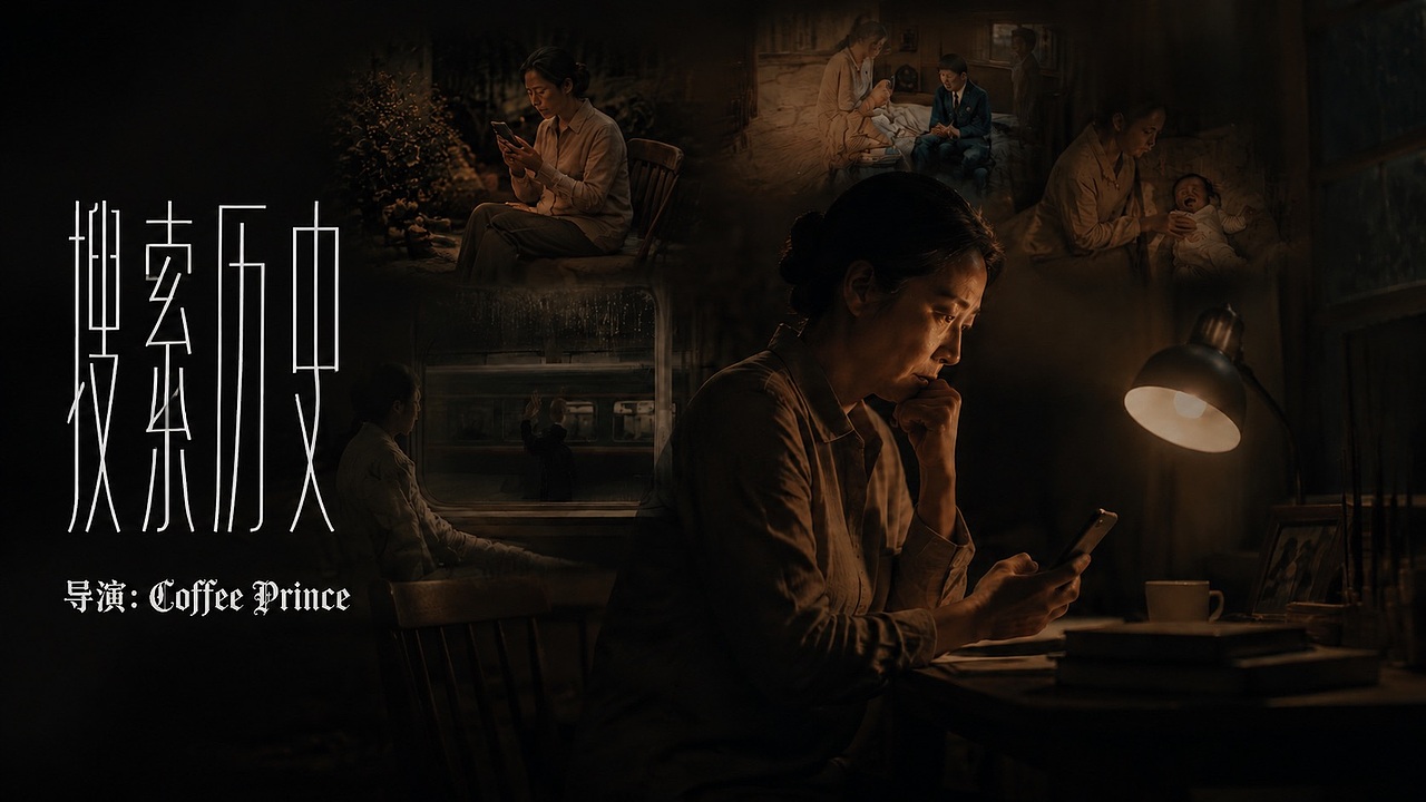 母亲节的AIGC公益广告《搜索历史》（图ZNDA3NDQyNTMy） - AI作品 - 站酷设计师coffeePrinceAIGC原创素材 - 站酷ZCOOL