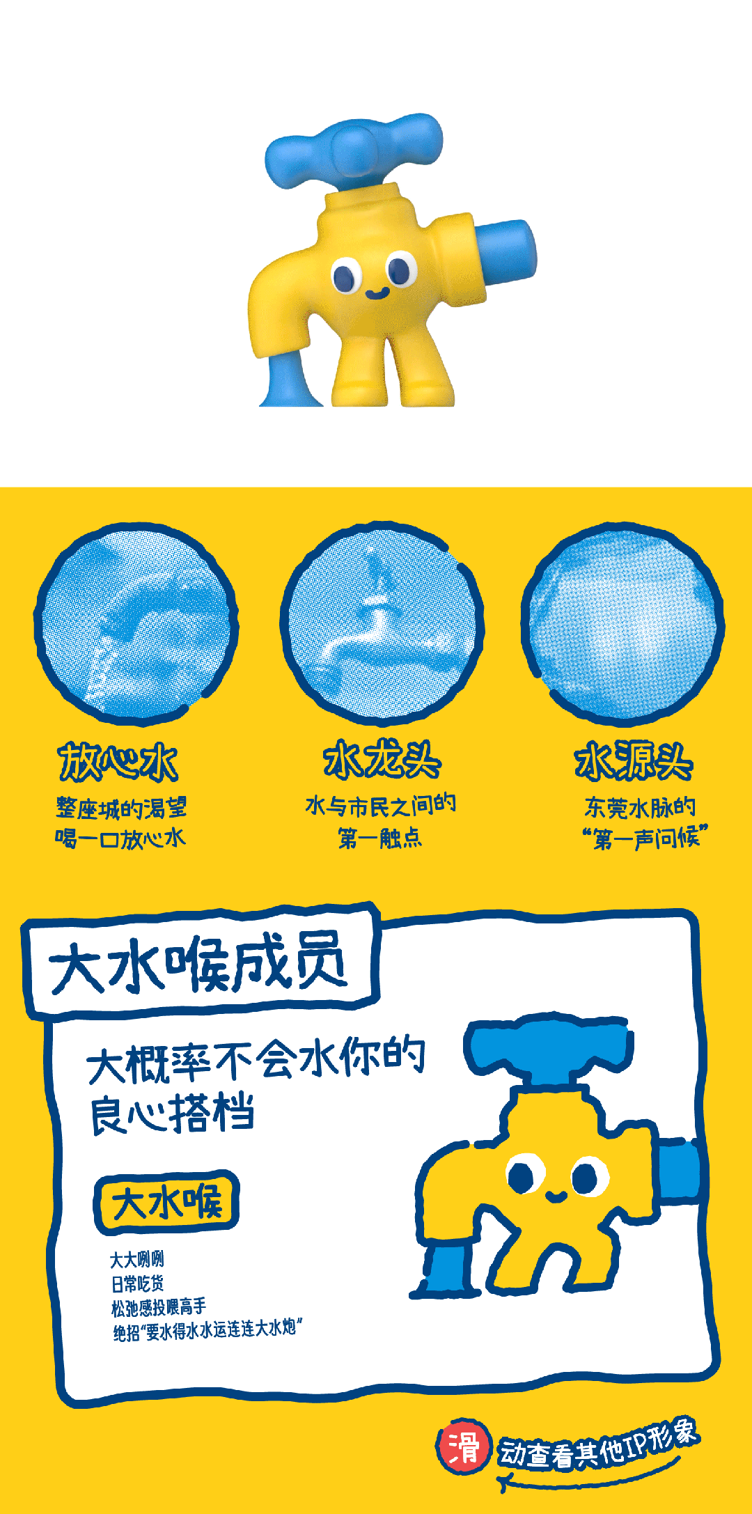 东莞水务环境集团×谢谢｜品牌IP形象全案设计（图ZNDA3NDUyMjE2） - IP形象 - 站酷设计师谢谢设计原创素材 - 站酷ZCOOL
