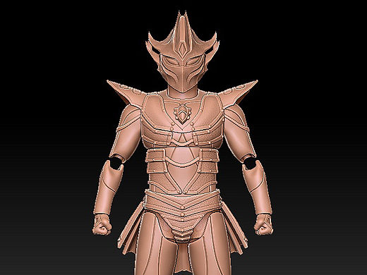 SHF 达拉姆全身改件建模