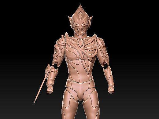 SHF 希特拉全身改件建模