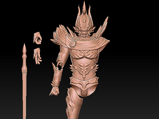 SHF 安培拉星人全身改件建模