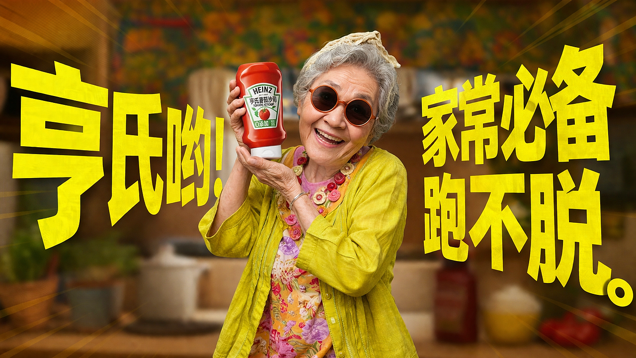 AIGC 创作 | 亨氏番茄酱品牌 MV（图ZNDA3NTA2NTM2） - MV - 站酷设计师不许偷吃我的肉原创素材 - 站酷ZCOOL