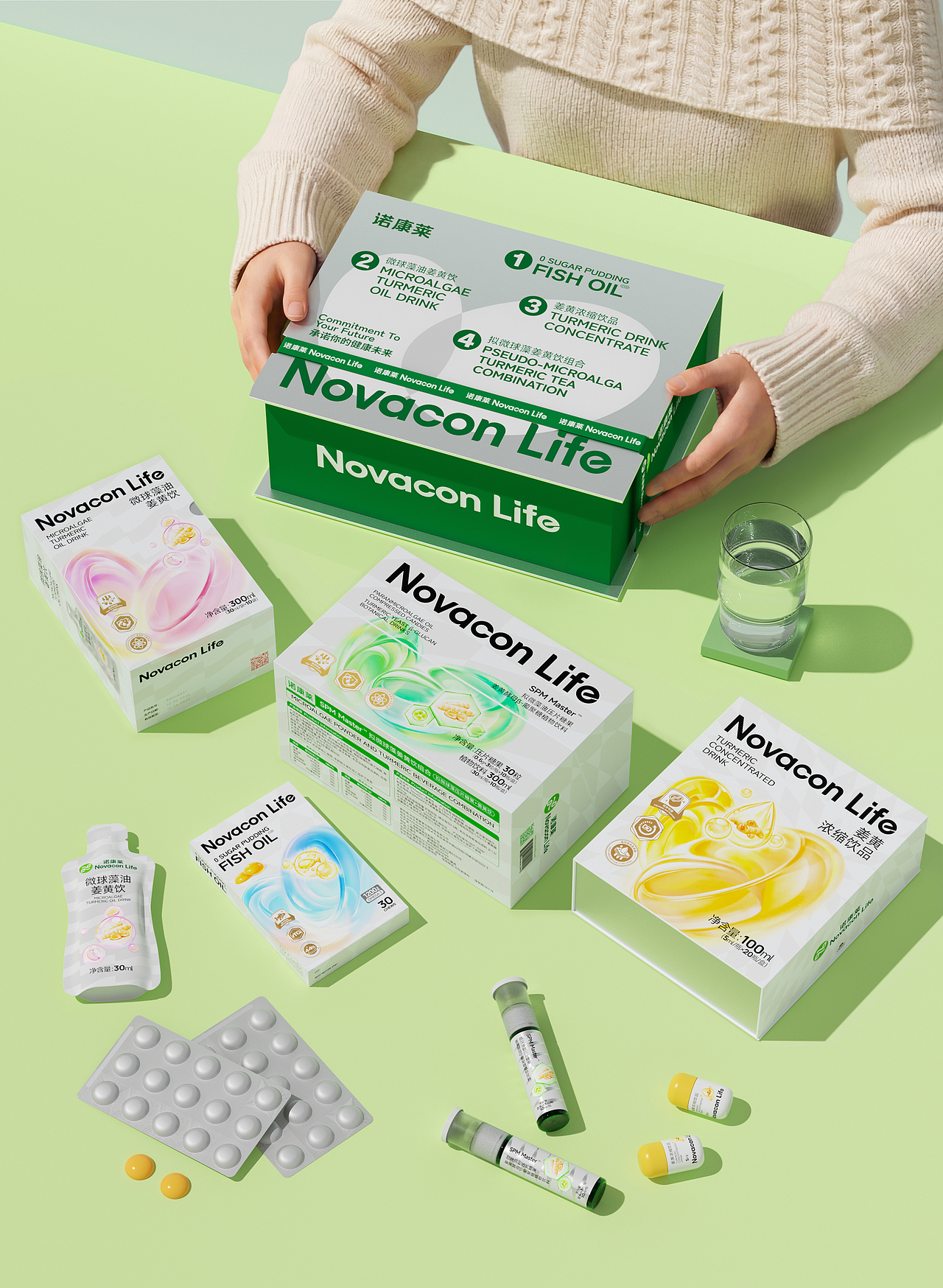「健康承诺 永恒契约」Novacon Life产品视觉矩阵重塑（图ZNDA3NTExODA0） - 包装 - 站酷设计师妙与妙品牌顾问原创素材 - 站酷ZCOOL