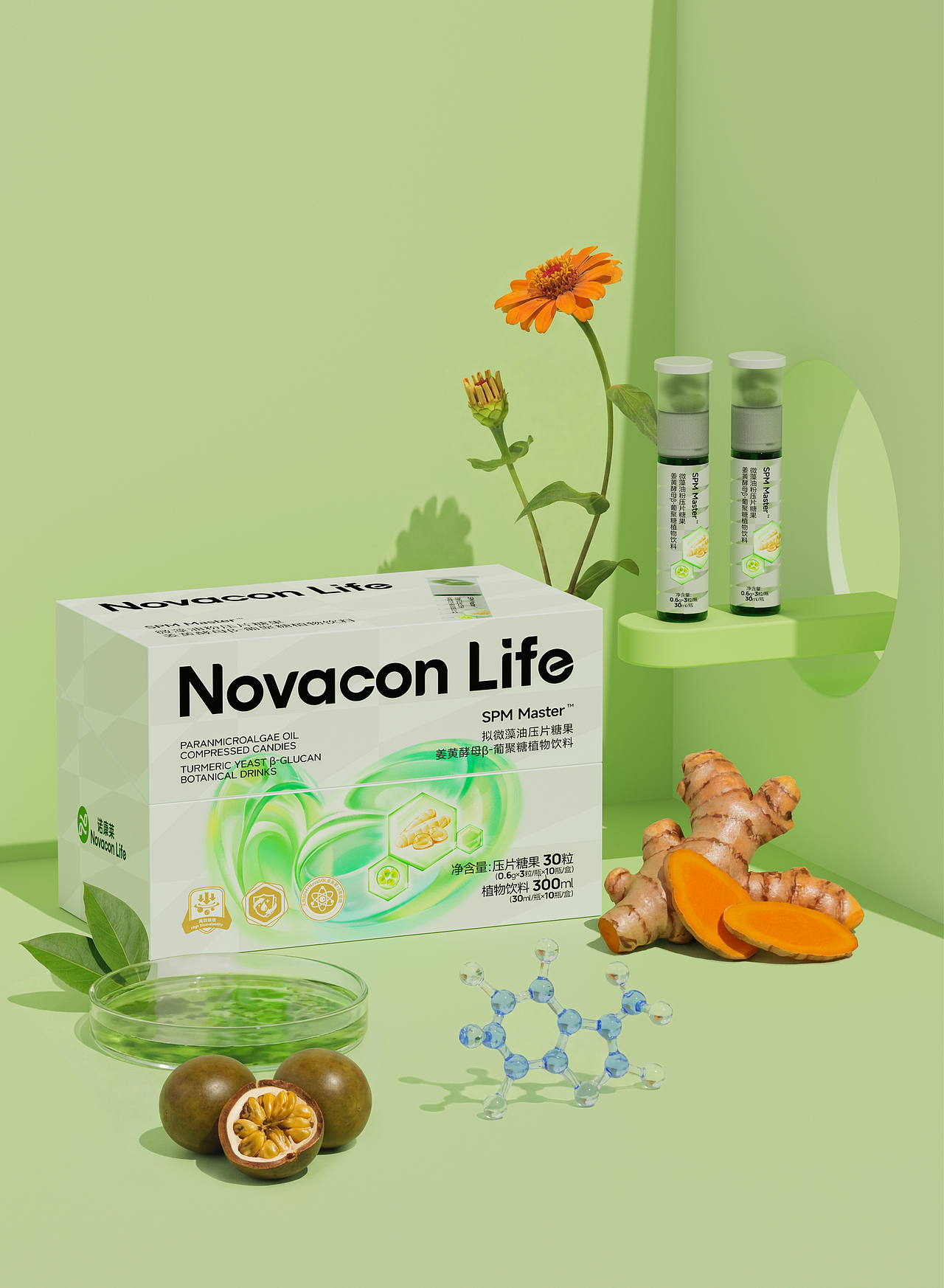 「健康承诺 永恒契约」Novacon Life产品视觉矩阵重塑（图ZNDA3NTExODA4） - 包装 - 站酷设计师妙与妙品牌顾问原创素材 - 站酷ZCOOL