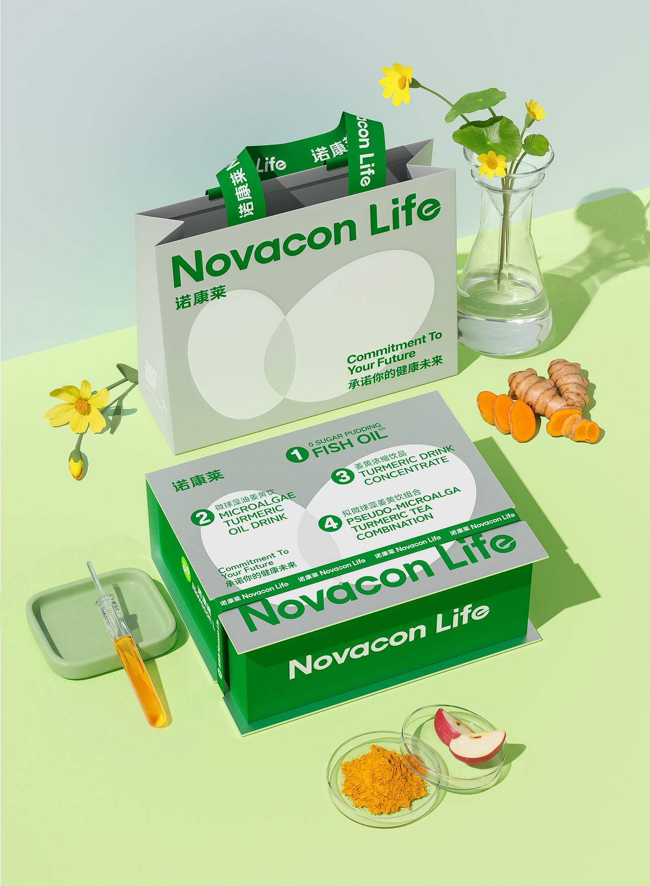 「健康承诺 永恒契约」Novacon Life产品视觉矩阵重塑（图ZNDA3NTExODg0） - 包装 - 站酷设计师妙与妙品牌顾问原创素材 - 站酷ZCOOL