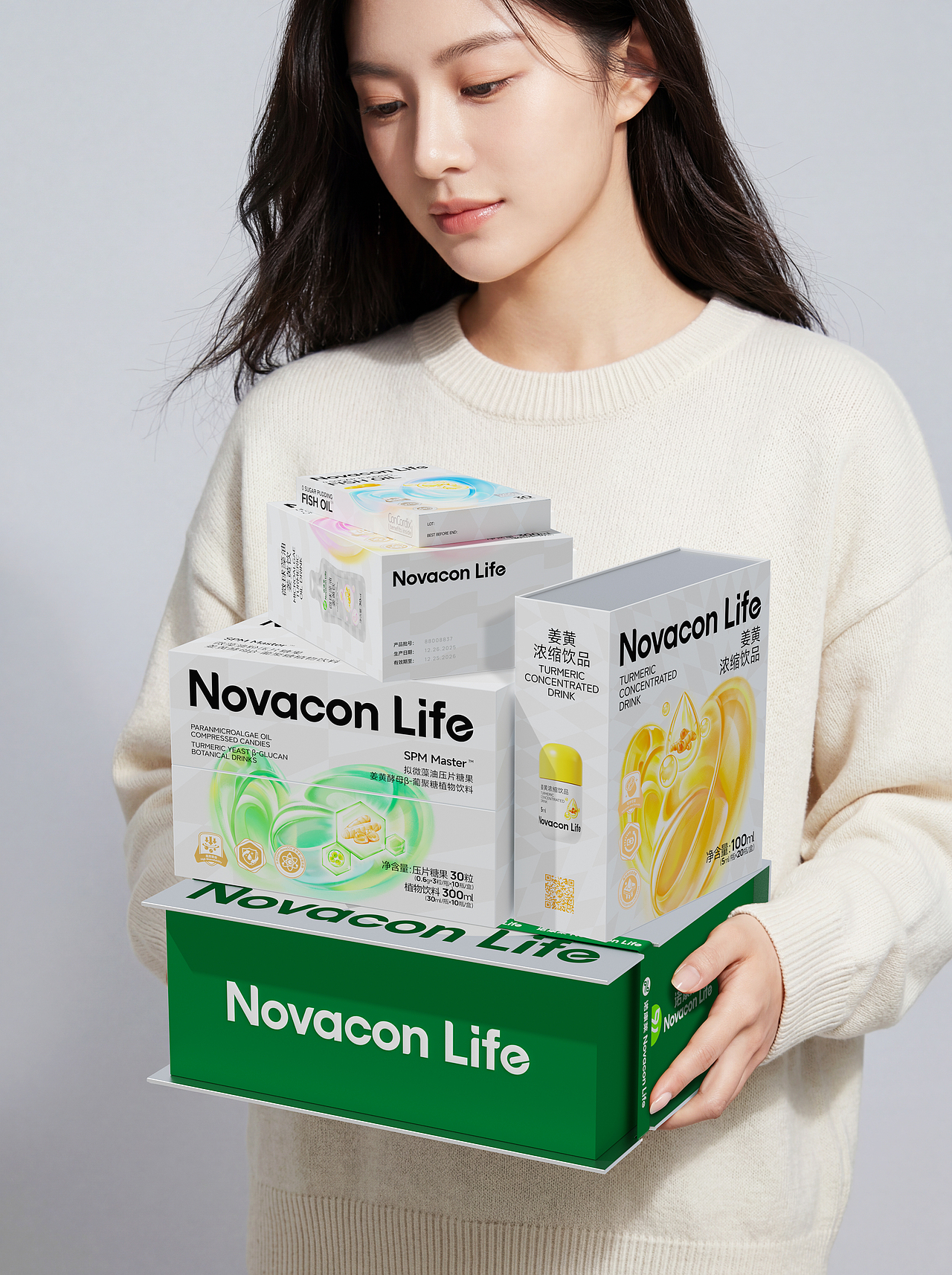 「健康承诺 永恒契约」Novacon Life产品视觉矩阵重塑（图ZNDA3NTExOTAw） - 包装 - 站酷设计师妙与妙品牌顾问原创素材 - 站酷ZCOOL